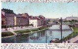 Wien , Donaukanal mit Ferdinandsbrucke. Autriche