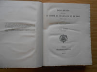Documents relatifs au Comté de Champagne et de Brie 1172-1361 Tome premier les Fiefs