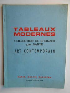 Tableaux Modernes Collection de Bronzes par Barye Art Contemporain