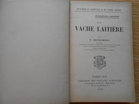 La Vache Laitière. Dechambre P.