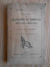 Pratique de plantation et greffage des vignes américaines
