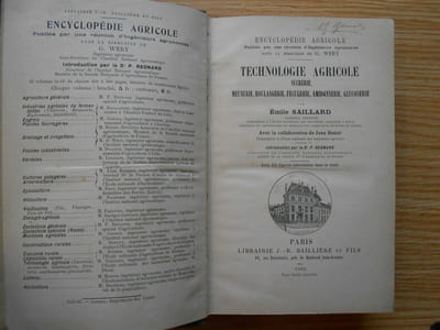 Technologie Agricole Sucrerie Meunerie, Boulangerie, Féculerie, Amidonnerie
