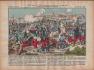 Bataille de Gravelotte (16 Août 1870) Episode: Les charges de Cavalerie.-. [IMAGERIE D'ÉPINAL]. GUERRE DE 1870-1871. GRAVELOTTE.-