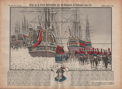 Prise de la Flotte Hollandaise par les Hussards de Pichegru (Janvier 1795).-