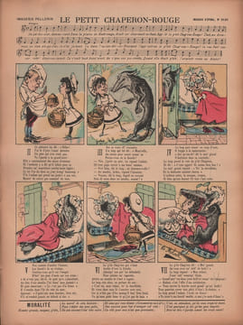 Le Petit Chaperon-Rouge.-. [IMAGERIE D'ÉPINAL]. MOLOCH B.-