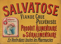 SALVATOSE. Viande Crue Pulvérisée. Produit Alimentaire & Suralimentaire. En Vente dans toutes les Pharmacies.-