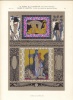 Ensemble de 4 planches du Journal de la Décoration concernant des enseignes, des vignettes, des panneaux et motifs d'ornementation.-. GEYLING ...