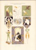 Ensemble de 5 planches du Journal de la Décoration concernant diverses vignettes dans le style Art Nouveau.-. POGANY Willy (1882-1955).-