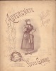 L'Auvergnate. Mazurka-Bourrée.-. GANNE Louis (Bruxières-les-Mines 1862 - Paris 1923).-