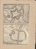 Plans de Moienvic et de Vic. Deux plans sur la même gravure du XVIIe, sans doute de Johan Peeters, issues de Typographia Galliae.-. MERIAN Matthaeus.-