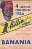 Règlement des 4 grands concours 1934.. BANANIA.-