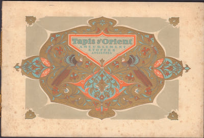 Catalogue du Bon Marché, Tapis d'Orient, Ameublement, Étoffes anciennes.-