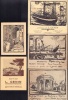 5 cartes d'invitation à ses expositions à la Galerie Roche d'Avignon, datées 1927, 1928 et 1929.-. GÉNIN Laurent (Avignon 1895 - ? 1953).-
