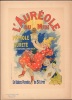 Affiche L'Auréole du Midi. Pétrole de sûreté Extra-blanc & sans odeur. En Bidons Plombés de 5 litres.-. CHÉRET Jules.-