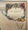 Plan de la Ville et des Environs de Dijon Dédié à Son Altesse Sérénissime Monseigneur le Duc par Son très humble et très Obbéissant Serviteur de ...