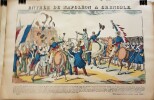 Entrée de Napoléon à Grenoble.-. IMAGERIE D'ÉPINAL XIXe.-