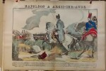 Napoléon à Arcis-sur-Aube.-. IMAGERIE D'ÉPINAL XIXe.-