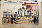 Napoléon au Camp de Boulogne.-. IMAGERIE D'ÉPINAL XIXe.-