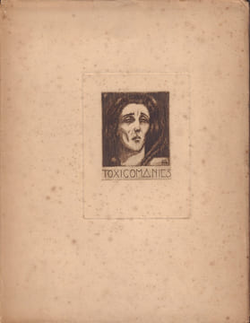 Toxicomanies.-. AUSCHER Jean (Nancy 1896 - Paris 1985).-
