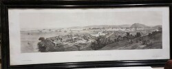 Panorama de la rade et de la ville de Cherbourg.-. CHERBOURG.-