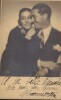 Carte postale photo dédicacée et signée: A la belle Blanche avec mon bon souvenir Yvonne Vallée.-. VALLÉE Yvonne (Bordeaux 1899 - Vallauris 1996.-