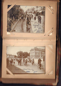 Carnet de photos de marches ayant appartenu à Charles DUJARDIN.-