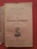 Les sociétés d'animaux. P. Hachet Souplet