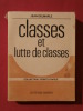 Classes et lutte de classes. Jean Delmarle