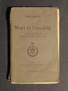 La mort et l'au-delà. Annie Bessant