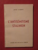 L'antisémitisme stalinien. Louis Guerry