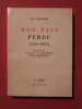 Mon pays perdu (1939-1951). Jan Baranski