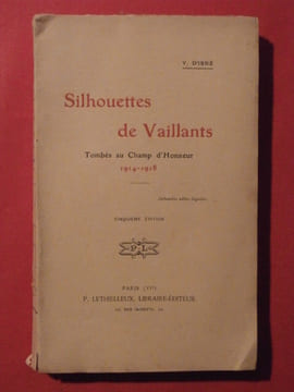 Silhouettes de vaillants tombés au champ d'honneur (1914-1918). Y. d'Isné