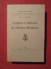 Langues et dialectes de l'Austro-Mélanésie. Maurice Leenhardt