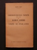 Correspondance inédite (1794-1801) du baron Grimm au comte Findlater. André Cazes