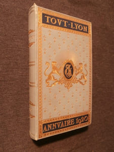 Tout Lyon, annuaire 1920
