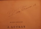 Oeuvres complètes, 6 volumes. Joseph Autran