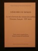 Mémoires du roman, la revie littéraire des romanciers oubliés, domaine français, XXe siècle. Bruno Curatolo, Paul Renard