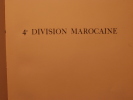 4e division marocaine. Groupe d'officiers et de sous officiers