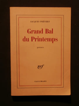 Grand bal du printemps. Jacques Prévert