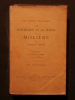 Les maîtresses et la femme de Molière. Léopold Lacour