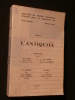 L'antiquité, tome 1, l'Orient. Louis Gothier, Albert Troux, Jules Labarbe, Louis Harmand