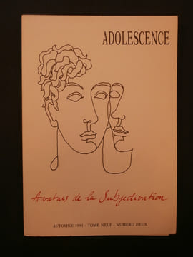 Adolescence, avatars de la subjectivation. Collectif