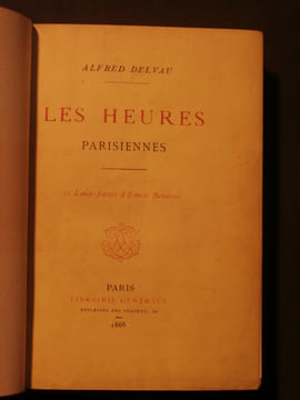 Les heures parisiennes. Alfred Delvau