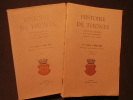 Histoire de Thônes depuis les origines les plus lointaines jusqu'à nos jours, 2 tomes. F. Pochat Baron