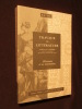 Travaux de littérature, l'écrivain et ses institutions. Collectif, roger Marchal