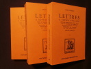 Lettres &agrave; Sophie Volland. Denis Diderot