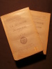 La jeunesse de Swinburne (1837-1867), 2 tomes. Georges Lafourcade