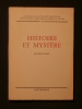 Histoire et mystère. Jean Lacroix