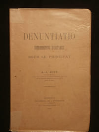 La Denuntiatio introductive d'instance sous le principat