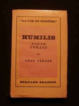 Humilis, poète errant. Léon Vérane